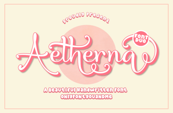 Aetherna: Handwritten Elegance, Digitally Crafted