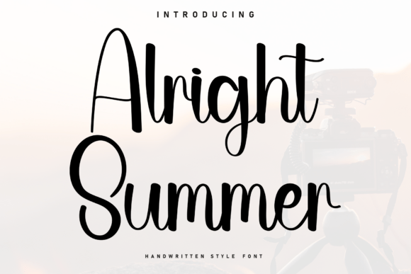 Alright Summer Font: A Practical Evaluation for Designers