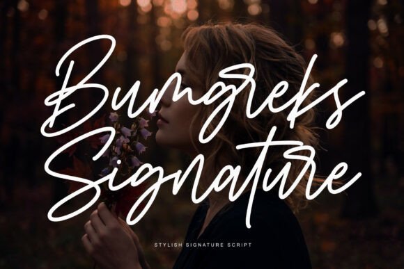 Bumgreks Signature Font: The Ultimate Guide to Stylish Handwritten Design
