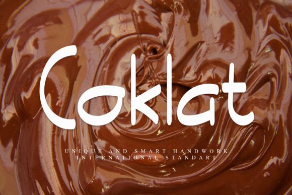 Coklat: A Handwritten Font with Unique Charm