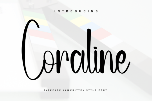 Coraline: A Sweet Handwritten Font for Warm, Human Designs