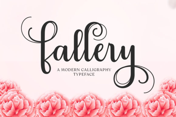Fallery Script: A Handwritten Font with Class and Modern Flair