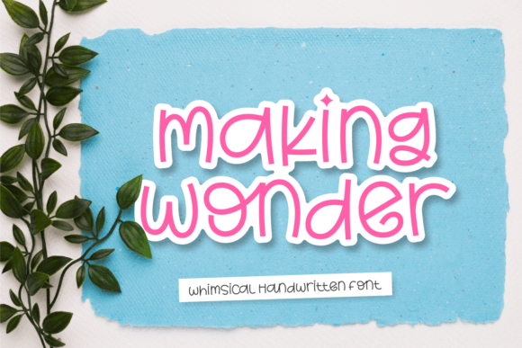 Making Wonder