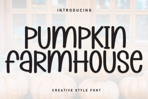 Pumpkin Farmhouse: A Handwritten Font That Balances Charm and Clarity