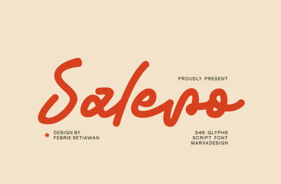 Salero Font: A Handwritten Script That Balances Artistry and Functionality