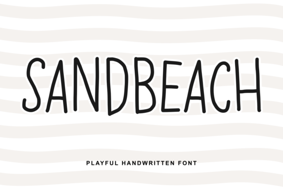 Sandbeach: A Playful Handwritten Font for Warm, Friendly Designs