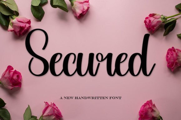 Secured: A Handwritten Font with Timeless Elegance