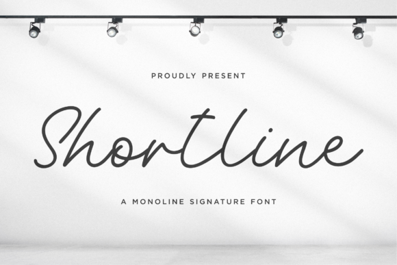 Shortline: A Handwritten Font for Creative and Practical Workflows
