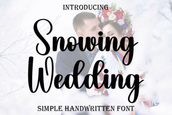 Snowing Wedding