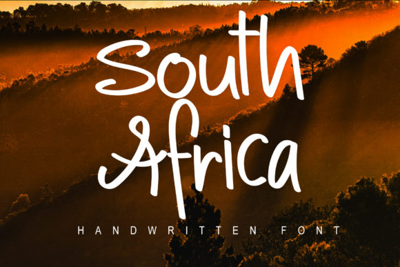 South Africa and the Allure of a Gorgeous Script Font