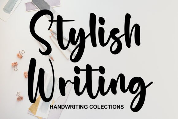 Stylish Writing: A Handwritten Script Font