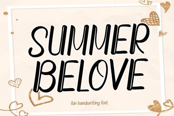 Summer Belove: Elegant Handwritten Charm