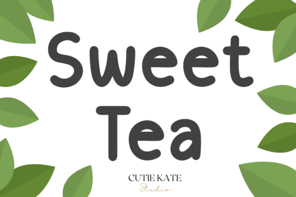 Sweet Tea Font: A Simple Way to Add Charm
